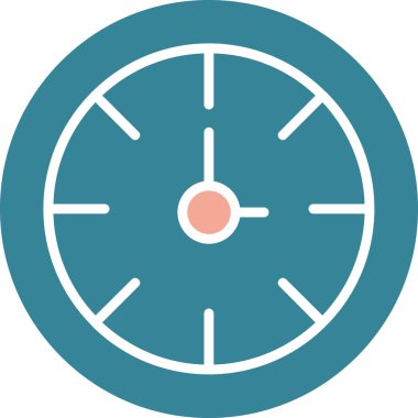 Bir pusula simgesinin vektör illüstrasyonu