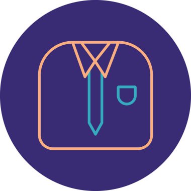 Sırt çantası. Web simgesi basit illüstrasyon