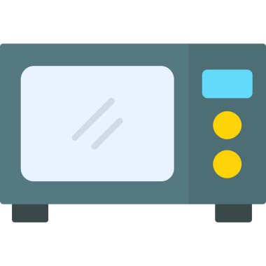 Fırın. Web simgesi basit illüstrasyon