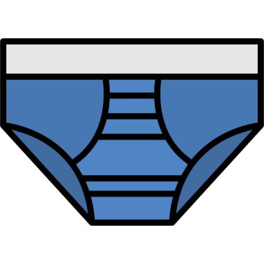 pantolon simgesi vektör illüstrasyonu