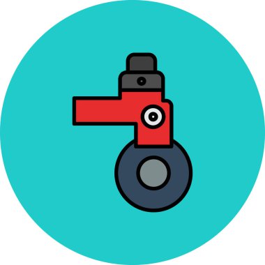 gaz simge vektör çizim