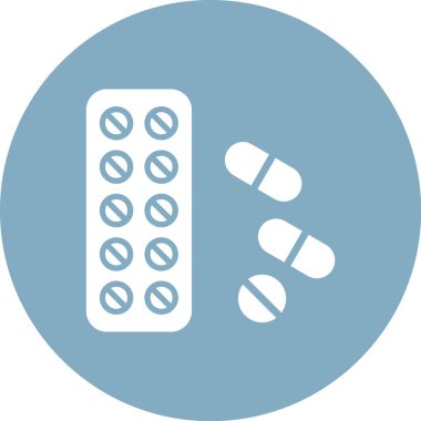 Haplar. Web simgesi basit illüstrasyon