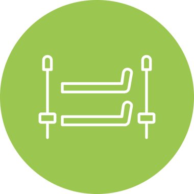 Modern b 'nin vektör illüstrasyonu eksik simgesi