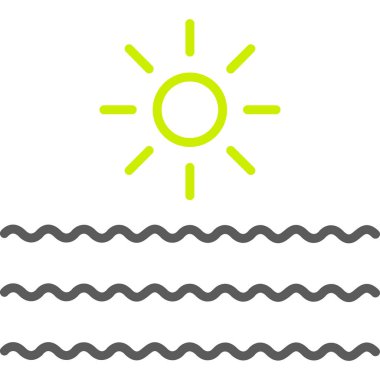 güneş web vektör çizimi tasarımı