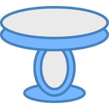 tablo simgesi, basit vektör illüstrasyonu