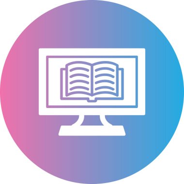 Eğitim simgesinin vektör illüstrasyonu