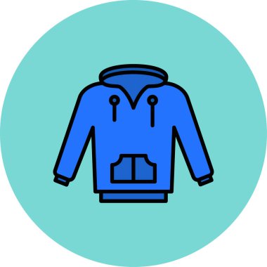 Sırt çantası simgesinin vektör çizimi