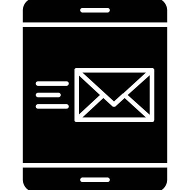 e- posta simgesi, vektör illüstrasyonu