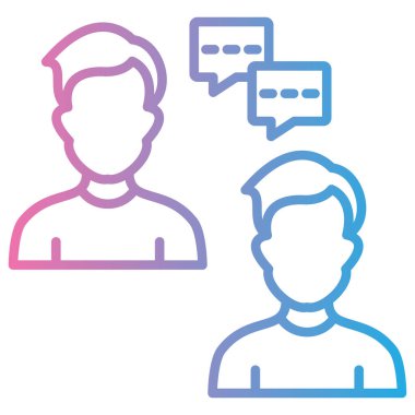 avatar. Web simgesi basit illüstrasyon