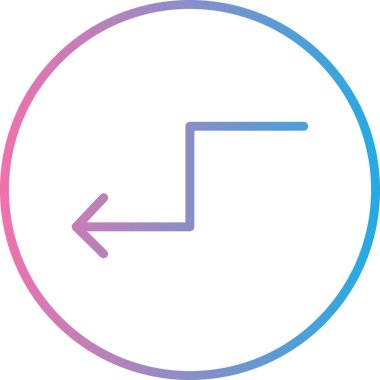 Ok. Web simgesi basit illüstrasyon