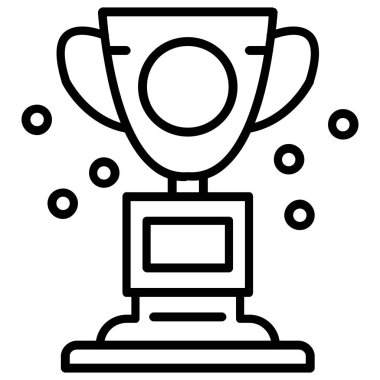 Kazanan Kupa. Web simgesi