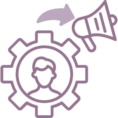 iş adamı simgesi vektör illüstrasyonu