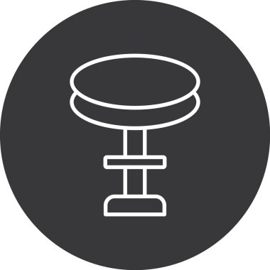 Modern simgenin vektör illüstrasyonu