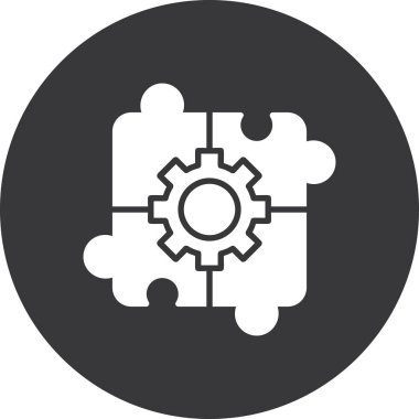 Teçhizat Web simgesi basit illüstrasyon