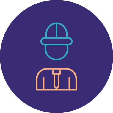 Modern simgenin vektör illüstrasyonu