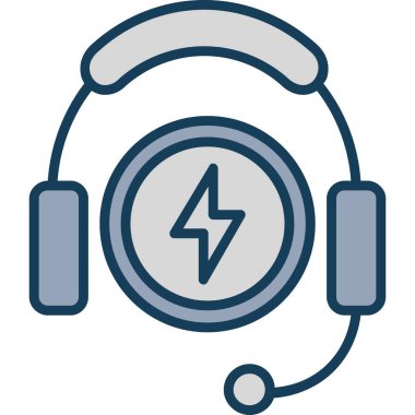 Müzik simgesinin vektör illüstrasyonu