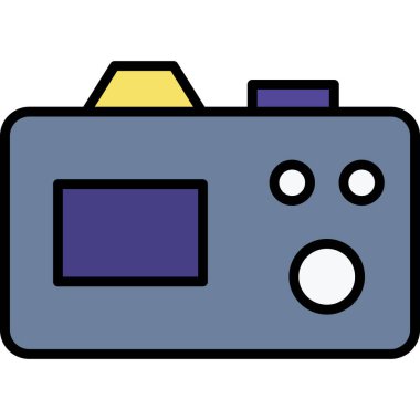 Basit simge vektör illüstrasyonu