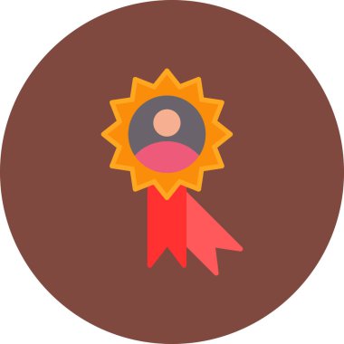 Ödül. Web simgesi basit illüstrasyon