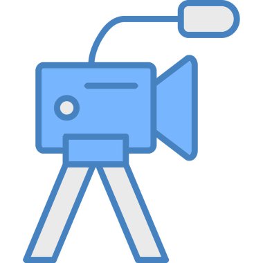 kamera filmi video simgesi - taslak biçimi