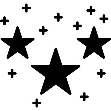 Yıldız simgesi vektör illüstrasyonu