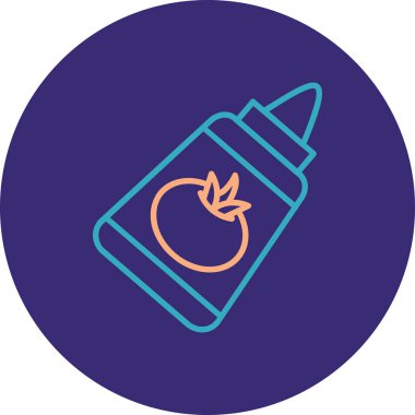 Gıda simgesinin vektör illüstrasyonu