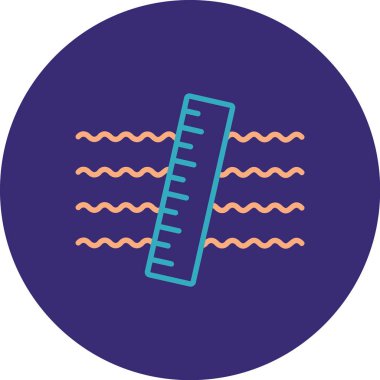 termometre simgesi vektör illüstrasyonu