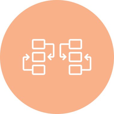 seo ve pazarlama simgesinin vektör illüstrasyonu