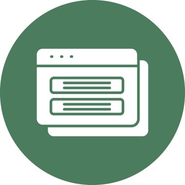 seo modern simgesinin vektör illüstrasyonu