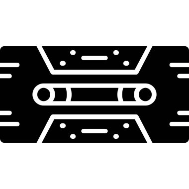 Müzik simgesinin vektör illüstrasyonu