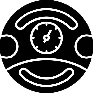 pusula simgesi, vektör illüstrasyonu