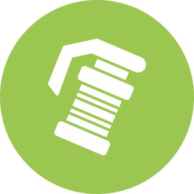 Bir b eksikliği simgesinin vektör çizimi