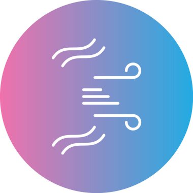 Soğuk simge vektör illüstrasyonu