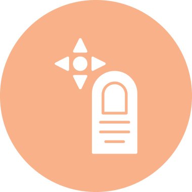 Modern simgenin vektör illüstrasyonu