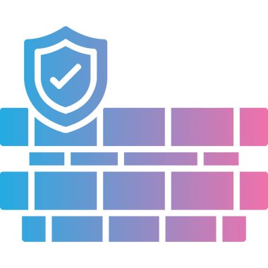 bilgisayar güvenlik vektör simgesi