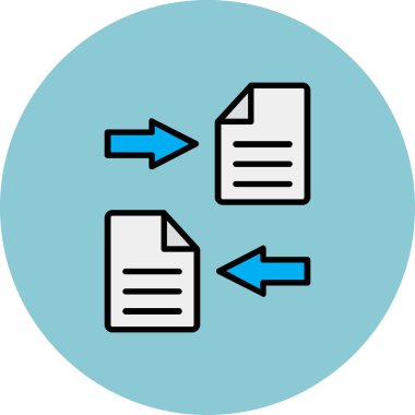 dosya vektör simgesi kolayca düzenleyebilir ya da değiştirebilir