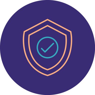 vektör onay işareti simgesi