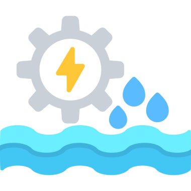 güç simgesi vektör illüstrasyonu