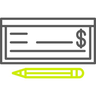 Bill izole para simge vektör çizim tasarım