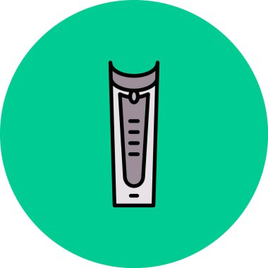 Modern b 'nin vektör illüstrasyonu eksik simgesi