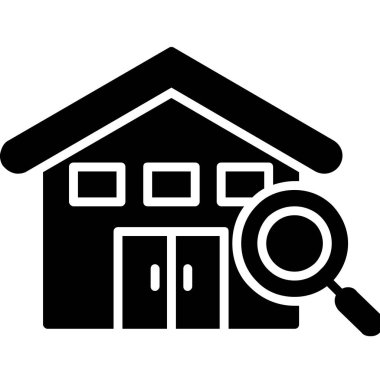 ev vektör simgesi, modern biçim