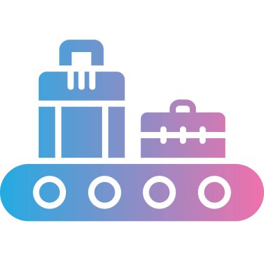 Tren simgesinin vektör illüstrasyonu