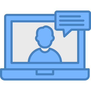 Video seslenmek kutsal kişilerin resmi, vektör çizim