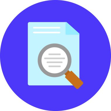 Dosya. Web simgesi basit illüstrasyon