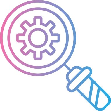 seo modern simgesinin vektör illüstrasyonu