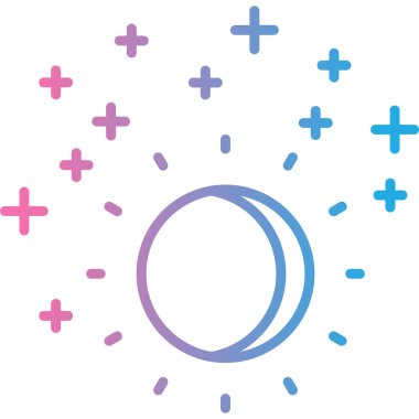 Bir noel simgesinin vektör illüstrasyonu