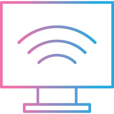 dizüstü bilgisayar simgesi, vektör illüstrasyonu