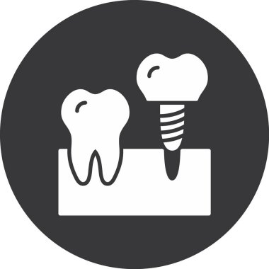 diş vektörü çizgisi simgeleri