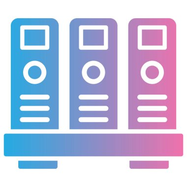 vektör sunucu illüstrasyonu