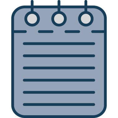 Takvim simgesi vektör illüstrasyonu