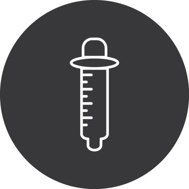 termometre vektör simgesi modern basit tasarım illüstrasyonu